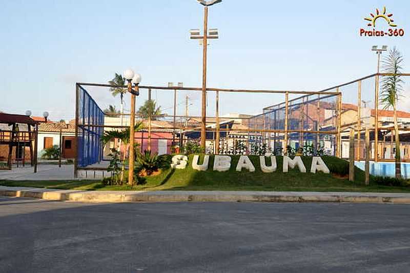 SUBAMA-BA-ENTRADA DA CIDADE-FOTO:PRAIAS-360. - SUBAMA - BA