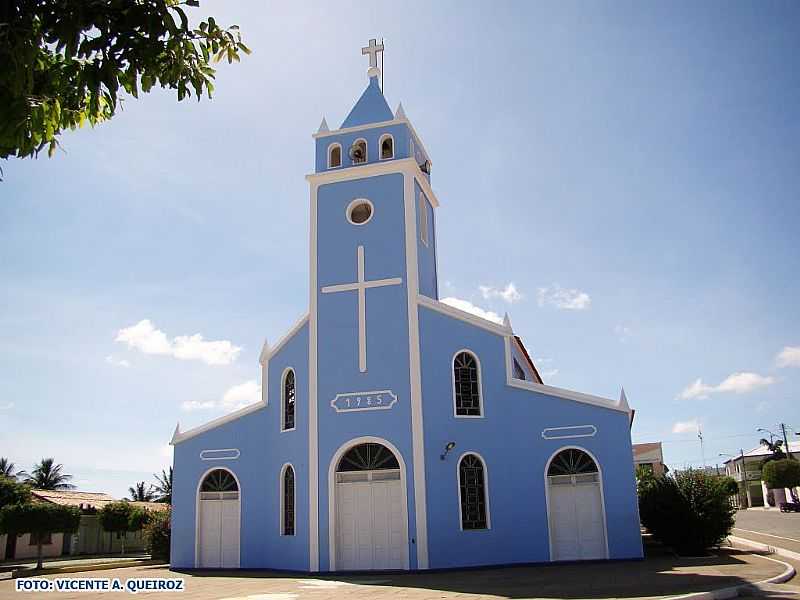 TANQUE NOVO (BA) MATRIZ DO IMACULADO CORAO DE MARIA - POR VICENTE A. QUEIROZ  - TANQUE NOVO - BA