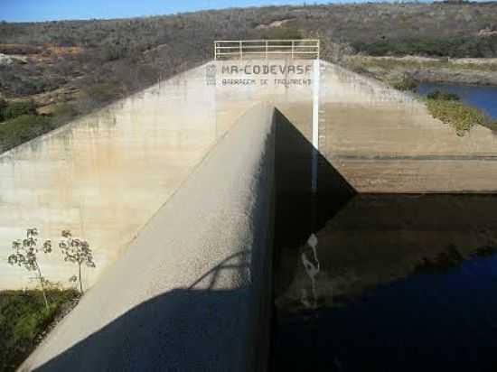 BARRAGEM DE TAQUARENDI-BA-FOTO:LOURDESGONZAGA. - TAQUARENDI - BA