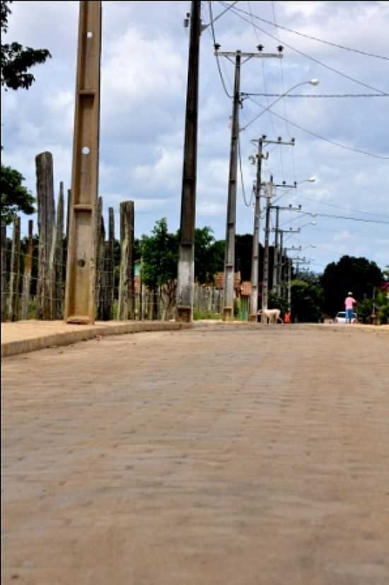 TAQUARINHA-BA-RUA DA CIDADE-FOTO:WWW.MUCURI.BA.GOV.BR  - TAQUARINHA - BA