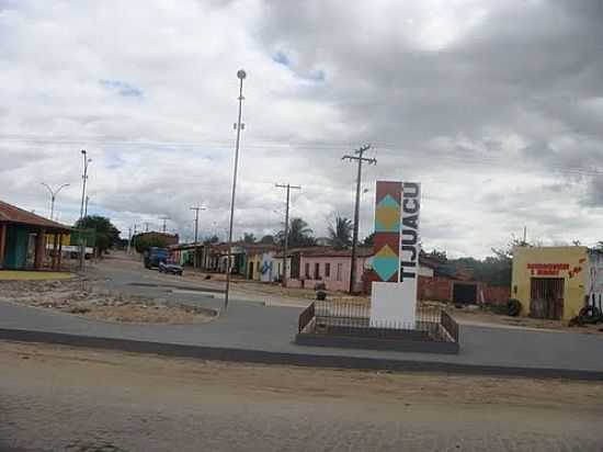 ENTRADA DA CIDADE DE TIJUAU-FOTO:JORGE HIRATA - TIJUA - BA