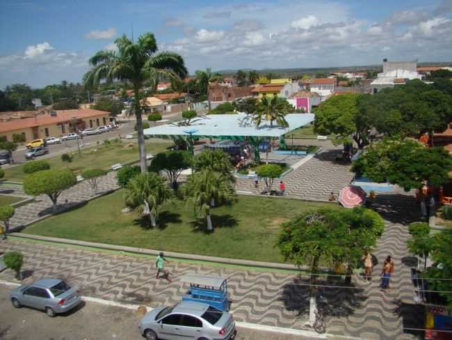 VISTA EREA DA PRAA ANA OLIVEIRA DE CALDAS DO JORRO-TUCANO BAHIA, POR EDSON DE MELO COSTA - TUCANO - BA