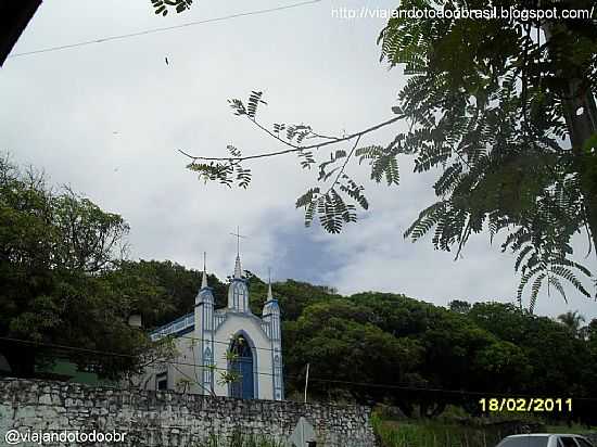 IGREJA NA PRAIA DE GUXUMA EM MACEI-FOTO:SERGIO FALCETTI - MACEI - AL