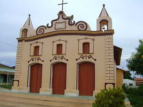 IGREJA NO DISTRITO DE VRZEAS-BA-FOTO:GERONILDO SOUZA - VRZEAS - BA