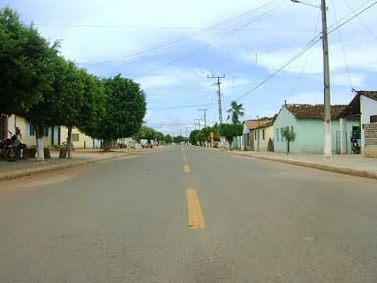 RUA SANTO ANTNIO NO DISTRITO DE VRZEAS-BA-FOTO:GERONILDO SOUZA - VRZEAS - BA