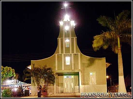 VEREDA-BA-VISTA NOTURNA DA PARQUIA DE SO SEBASTIO-FOTO:PAROQUIAVEREDA - VEREDA - BA