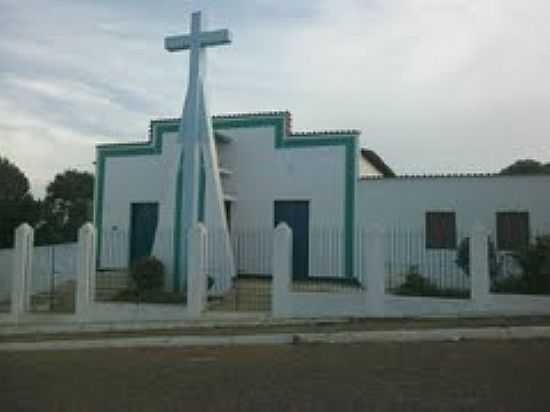 IGREJA CATLICA EM WAGNER-FOTO:WASHIGTON MARTINS AL - WAGNER - BA