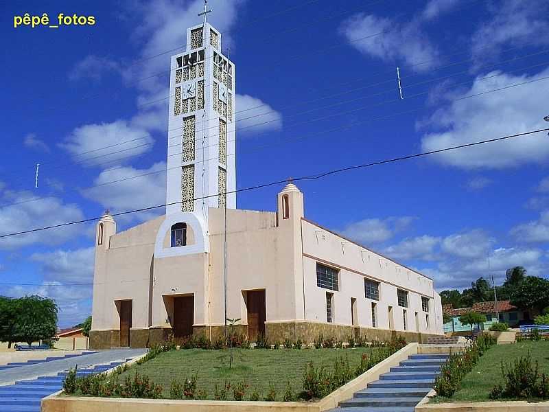 ABAIARA-CE-PARQUIA DO SAGRADO CORAO DE MARIA-FOTO:PROFESSOR_PEPE - ABAIARA - CE