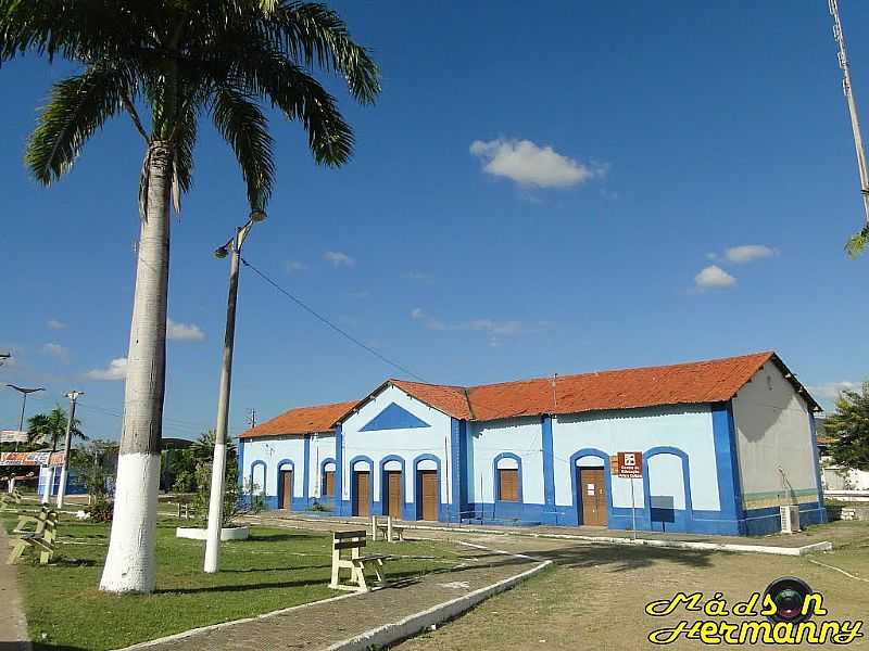 ACARAPE-CE-ANTIGA ESTAO FERROVIRIA-FOTO:MDSON HERMANNY - ACARAPE - CE