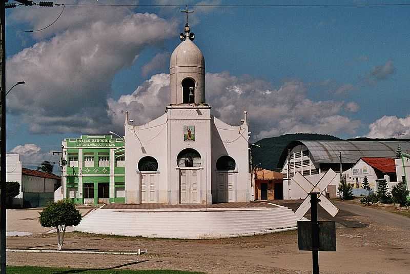 ACARAPE-CE-PRAA E MATRIZ DE SO JOO BATISTA-FOTO:KREWINKEL-TERTO DE AMORIM - ACARAPE - CE