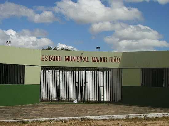 ENTRADA DO ESTDIO DE FUTEBOL MUNICIPAL MAJOR BIO EM ACARA-CE-FOTOERASMOANDRADE - ACARA - CE