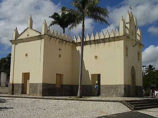 PRAA E IGREJA DE SO SEBASTIO EM ACARA-CE-FOTO:ERASMOANDRADE - ACARA - CE