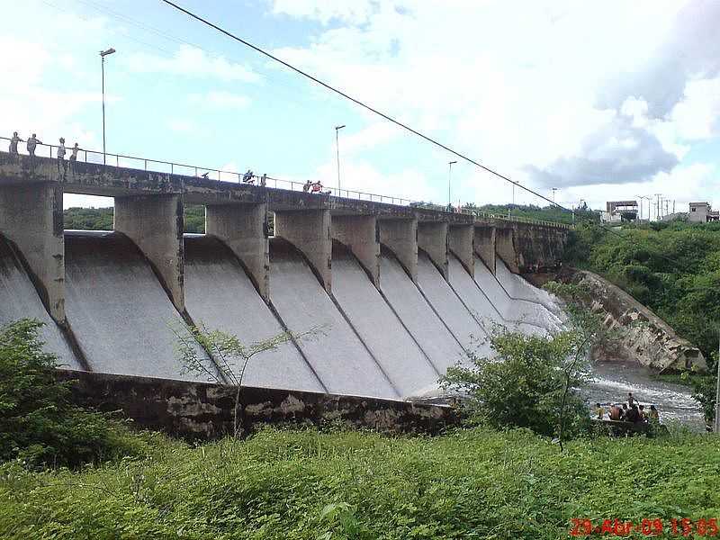 ACOPIARA-CE-BARRAGEM DR.TIBRCIO SOARES VALERIANO DINIZ-FOTO:VALDCIO PINHEIRO - ACOPIARA - CE