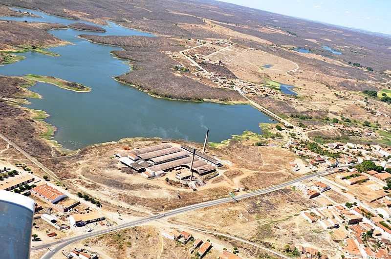 ACOPIARA-CE-VISTA AREA DA BARRAGEM-FOTO:VALDCIO PINHEIRO - ACOPIARA - CE