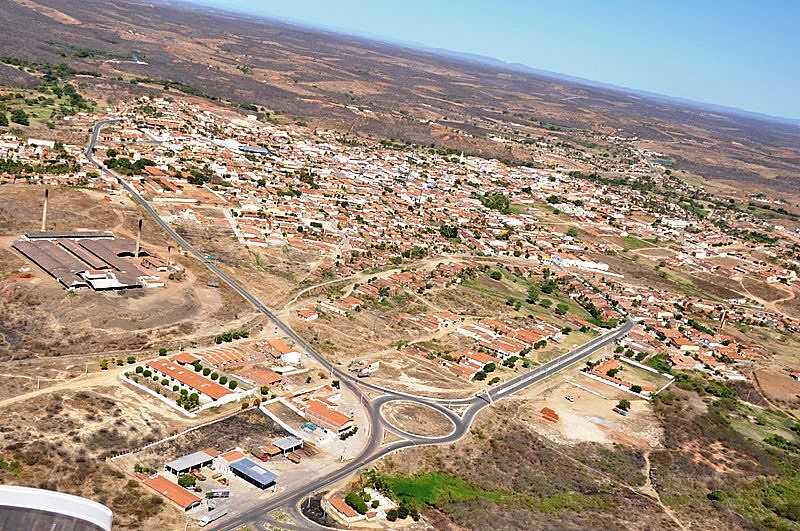 ACOPIARA-CE-VISTA AREA DA ROTATRIA E A CIDADE-FOTO:VALDCIO PINHEIRO - ACOPIARA - CE