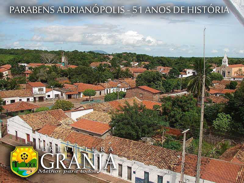 ADRIANPOLIS-CE-VISTA PARCIAL DA CIDADE-FOTO:GRANJA.CE.GOV.BR - ADRIANPOLIS - CE