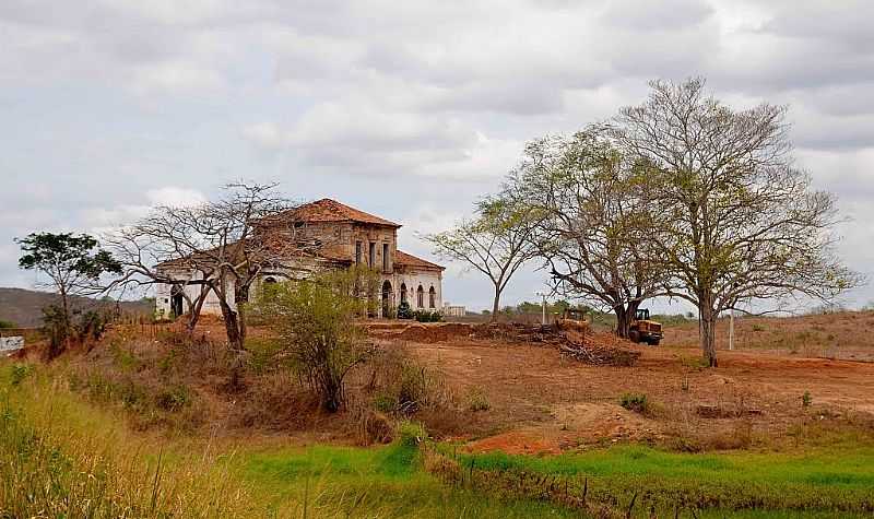 GUA VERDE-CE-MANSO ABANDONADA  BEIRA DA RODOVIA CE-060-FOTO:ARAGO  - GUA VERDE - CE