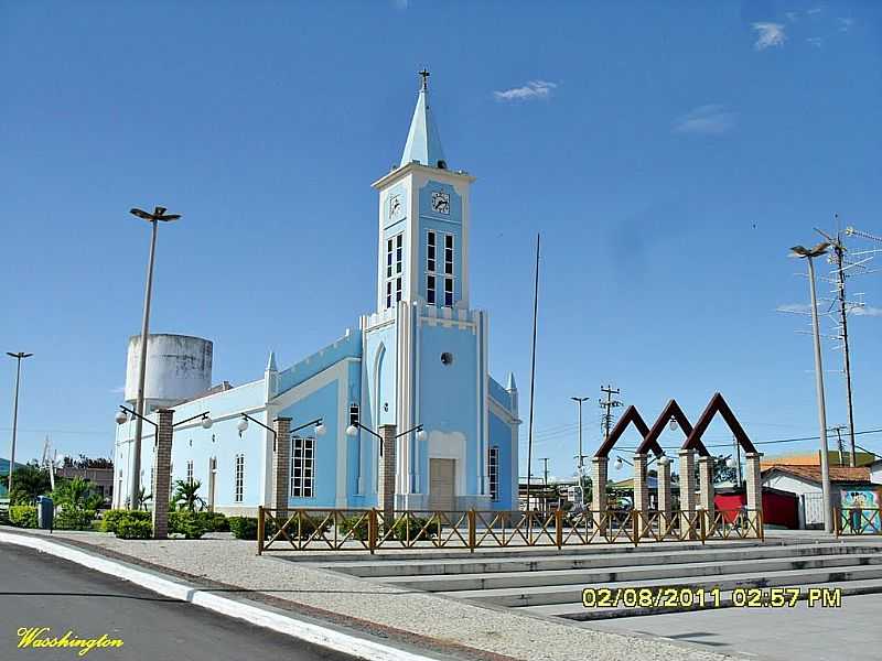 AIUBA-CE-IGREJA MATRIZ-FOTO:WLUIZ - AIUABA - CE