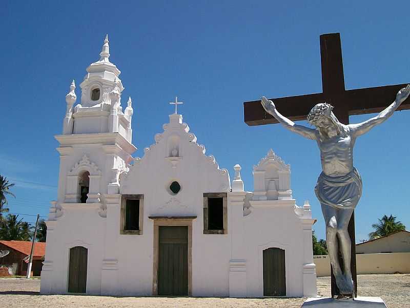 ALMOFALA-CE-IGREJA CENTENRIA-FOTO:CLAUDIO OLIVEIRA LIMA - ALMOFALA - CE