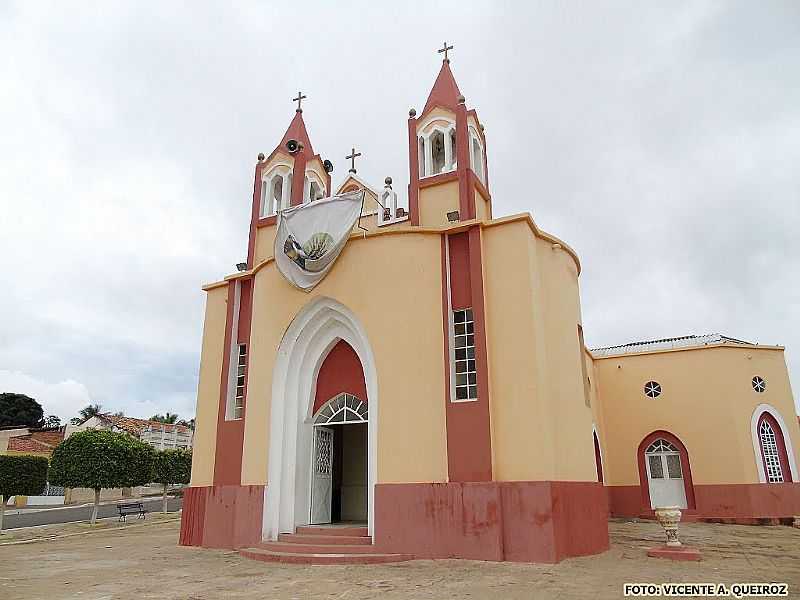 ALTANEIRA-CE-MATRIZ DE SANTA TEREZA DVILA-FOTO:VICENTE A. QUEIROZ - ALTANEIRA - CE