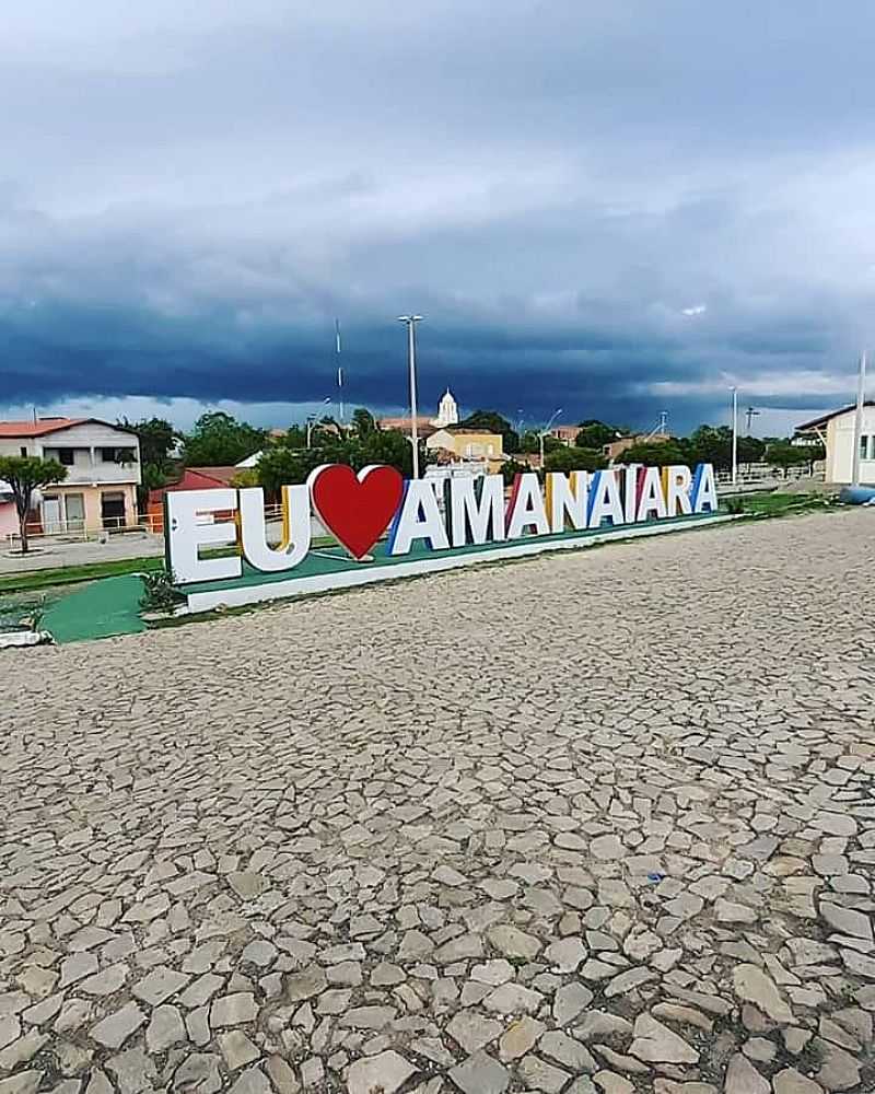 IMAGEM DA CIDADE DE AMANAIARA-CE - AMANAIARA - CE