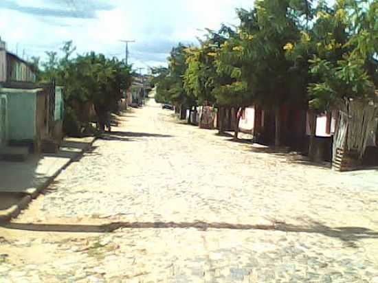 RUA RAIMUNDO CHAVES-FOTO:ANTONIO EVANDRO - AMANAIARA - CE