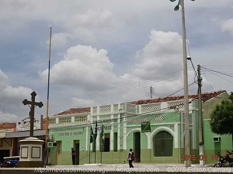 AMONTADA-CE-PREFEITURA MUNICIPAL-FOTO:MEUCADERNODEVIAGEM. - AMONTADA - CE