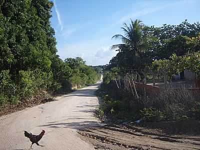 ESTRADA PARA MUNDO NOVO EM ANINGAS, POR JAIRO SILAS. - ANINGS - CE