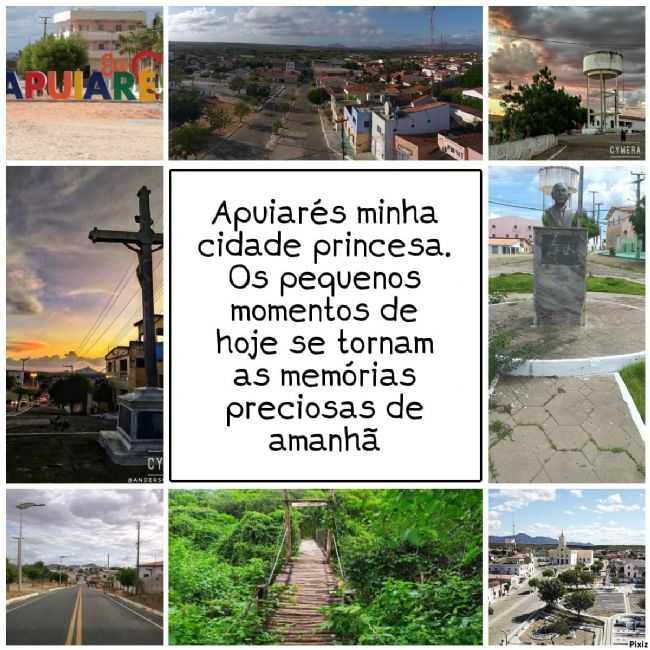 APUIARS CEAR, POR SANDRA MARIA MATOS CARNEIRO - APUIARS - CE