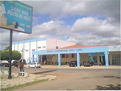 HOSPITAL E MATERNIDADE SANTA ISABEL, POR LUSMAR PAZ - ARACOIABA - CE