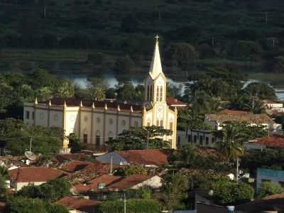 VISTA DO ALTO IGREJA MATRIZ, POR CIDAD ARARIPENSE - ARARIPE - CE