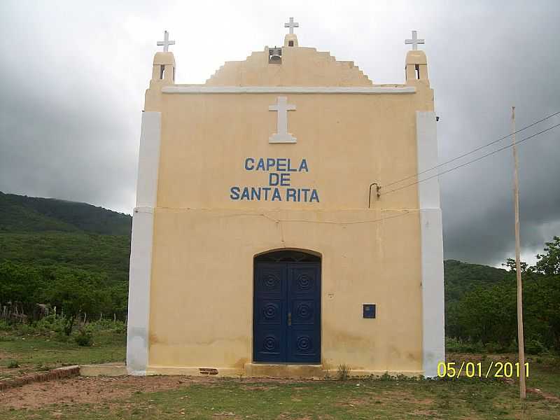 ARATUBA-CE-CAPELA DE SANTA RITA NO DISTRITO DE MARS -FOTO:JOSUE MARINHO - ARATUBA - CE