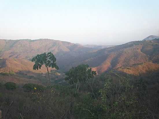 VISTA DA SERRA DE ARATUBA, ANTIGA VILA DE COIT-CE-FOTO:JULIOLIMA - ARATUBA - CE