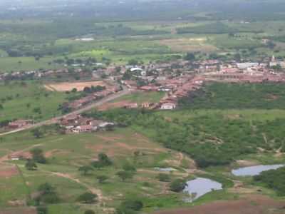 BAIXIO-CE, VISTO DO ALTO DA SERRA, POR CINEZIO RAMALHO - BAIXIO - CE