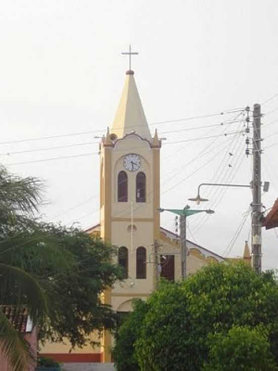 IGREJA MATRIZ DE SO FRANCISCO DAS CHAGAS EM BAIXIO-CE-FOTO:CINZIO RAMALHO - BAIXIO - CE