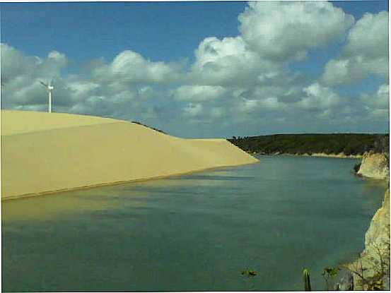 RIO CHOR INDO DE ENCONTRO AO MAR., POR THOMAS MOORE - BARRA NOVA - CE