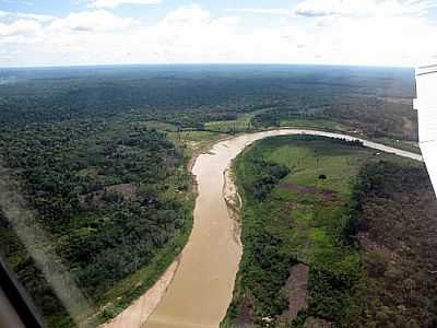 RIO JURU - FOTO AREA - VO CRUZEIRO DO SUL A MARECHAL THAMATURGO  POR DECIOY - MARECHAL THAUMATURGO - AC