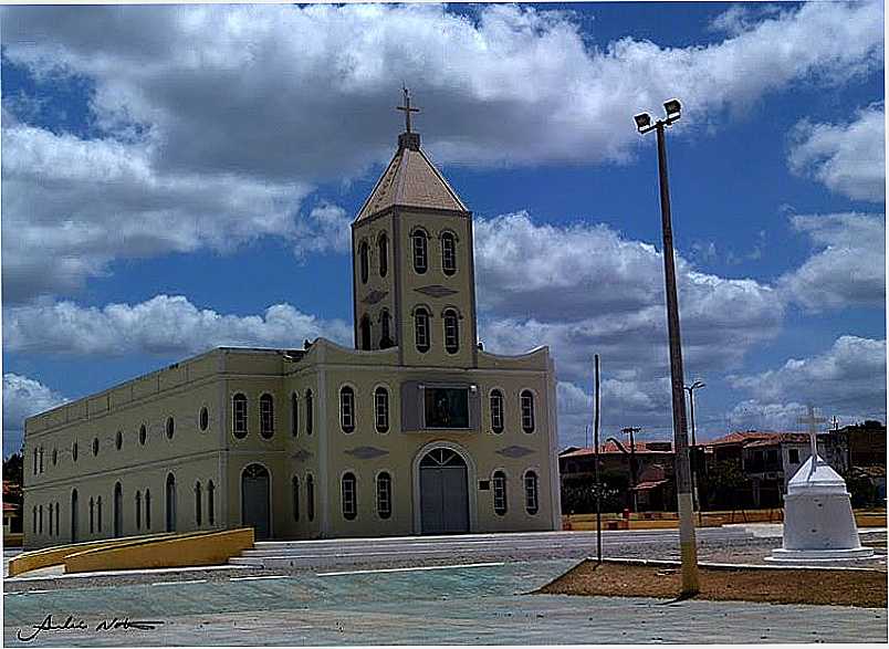 BARROQUINHA-CE-MATRIZ DE N.SRA.DOS NAVEGANTES-FOTO:ANDR NETTO - BARROQUINHA - CE