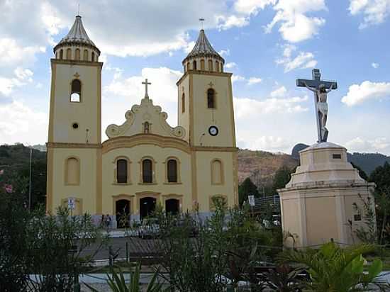 IGREJA MATRIZ DE N.SRA.DA PALMA EM BATURIT-FOTO:FRANCISCO EDSON MEND - BATURIT - CE