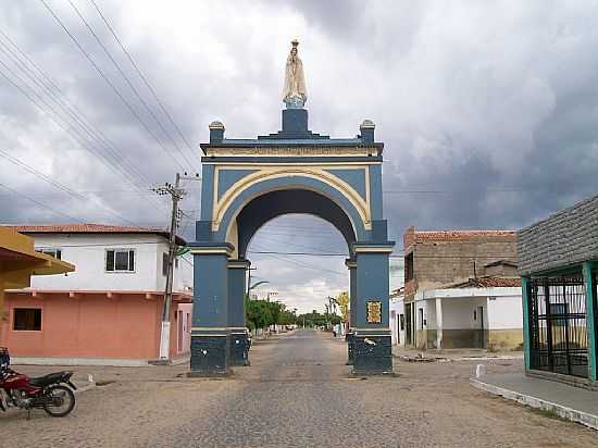 BELA CRUZ-CE-ARCO COM A IMAGEM DE N.SRA.DE FTIMA-FOTO:CLAUDIO LIMA - BELA CRUZ - CE