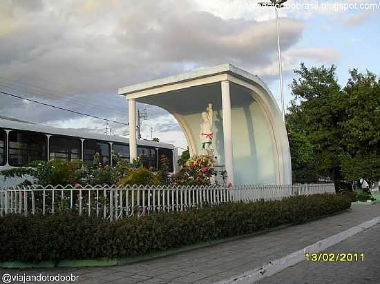 IMAGEM EM HOMENAGEM  SO SEBASTIO EM MONTEIRPOLIS-FOTO:SERGIO FALCETTI - MONTEIRPOLIS - AL