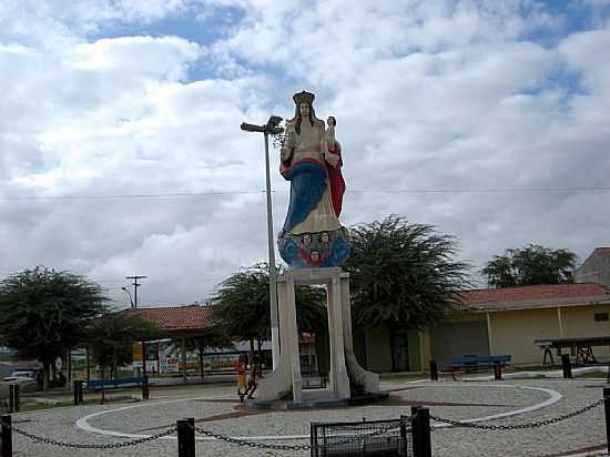 IMAGEM DE N.SRA.DA BOA VIAGEM NA PRAA DE BOA VIAGEM-CE-FOTO:MACLIO GOMES - BOA VIAGEM - CE