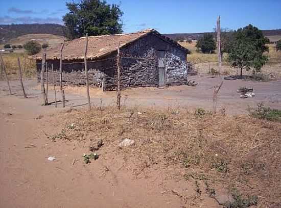 CASINHA DE TAIPA NO DISTRITO DE BREJINHO-FOTO:BREJINHO - BREJINHO - CE