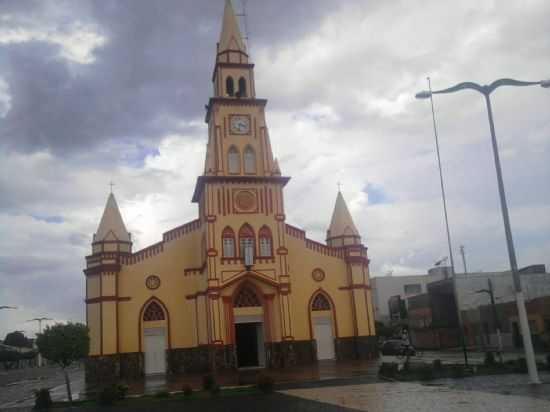 IGREJA MATRIZ SAGRADO CORAO DE JESUS, POR RENATA CARVALHO - BREJO SANTO - CE