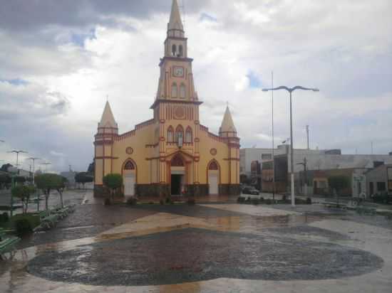 IGREJA MATRIZ SAGRADO CORAO DE JESUS, POR RENATA CARVALHO - BREJO SANTO - CE