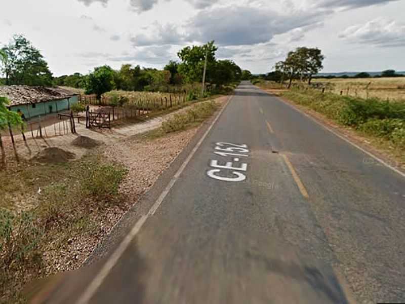 BURITIZINHO-CE-RODOVIA NA ENTRADA DA CIDADE-FOTO:WWW.NOTICIASATUAISHOJE.COM.BR - BURITIZINHO - CE