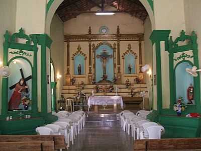 INTERIOR DA CAPELA DE CAIPU POR MAURCIO FIGUEIREDO - CAIPU - CE