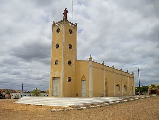 CAPELA DE SO FRANCISCO NO DISTRITO DE BARO DE AQUIRAZ EM CAMPOS SALES-CE-FOTO:THIAGO DOS PASSOS - CAMPOS SALES - CE