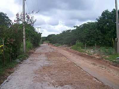 ESTRADA DE ACESSO-FOTO:EDNO SOUSA  - CAPONGA DA BERNARDA - CE