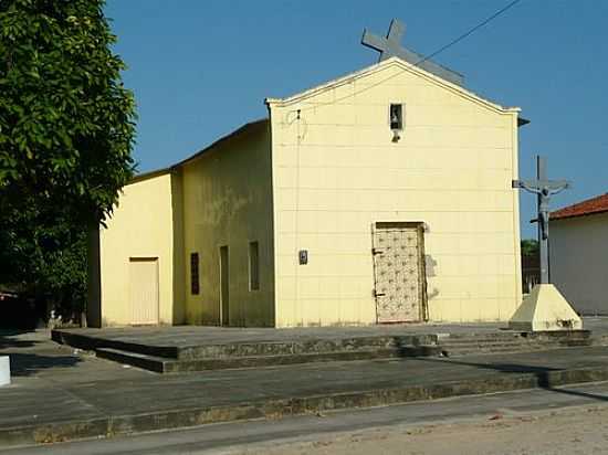 IGREJA DE CAPONGA DA BERNARDA-FOTO:FALOURENCO - CAPONGA DA BERNARDA - CE